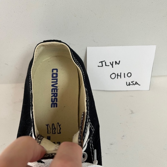 Custom Vuitton converse Black Louis Vuitton tongue added classic Louis Vuitton - Picture 8 of 8